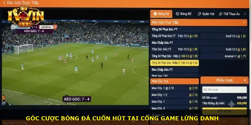 Kèo góc bóng đá iWin - ảnh 1