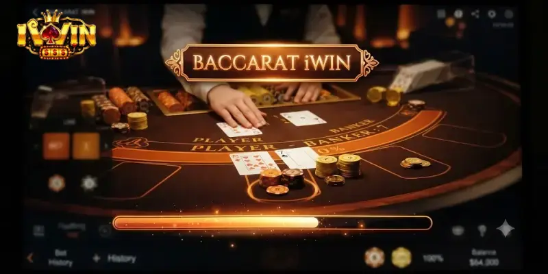Baccarat iWin chơi cực mượt, thưởng lớn mỗi ngày cho hội đam mê bài