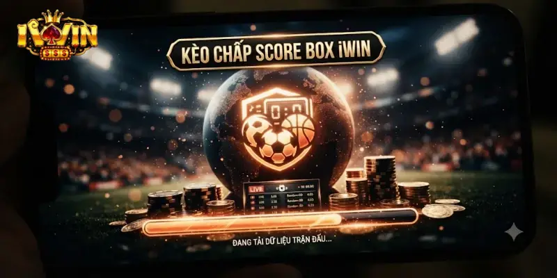 Kèo chấp Score box iWin dễ hiểu, đặt cược chuẩn xác cho trận đấu lớn