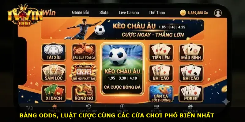 Kèo châu Âu iWin - ảnh 2
