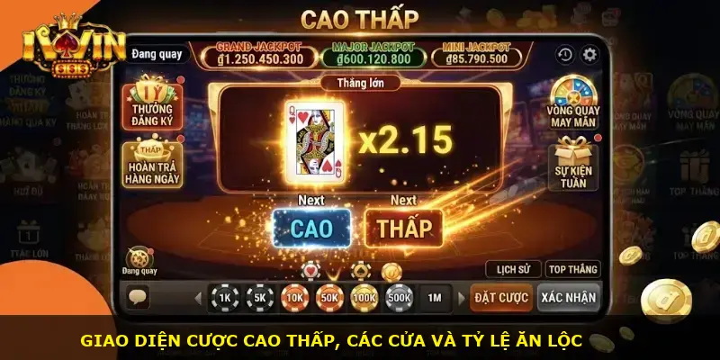Cao thấp iWin - ảnh 2