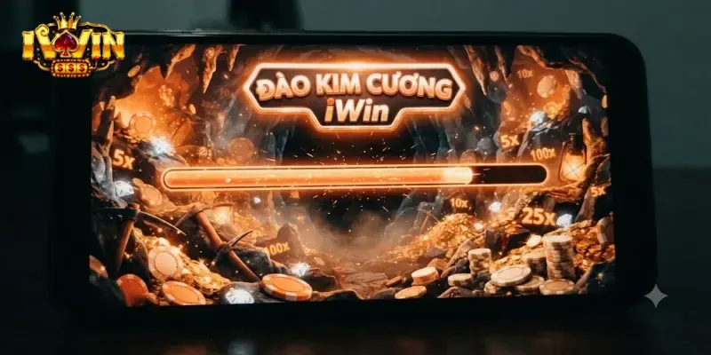 Đào kim cương iWin săn thưởng cực đã, chơi vui mỗi ngày