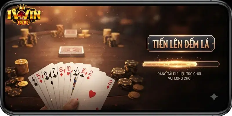 Tiến lên đếm lá iWin chơi chuẩn luật, trải nghiệm game bài cuốn hút