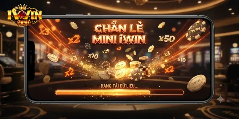 Chẵn lẻ mini iWin dễ chơi dễ trúng, giải trí mỗi ngày cực vui